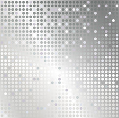 Silver mosaic abstract background