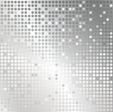 Silver mosaic abstract background