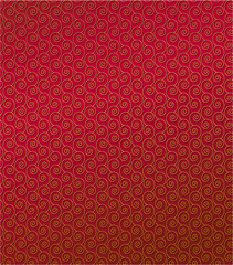 Vector pattern of golden curly spirals