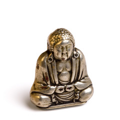 Small silver buddah