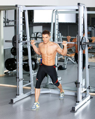 Fototapeta premium Man at the gym