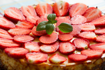 Fruit cheesecake