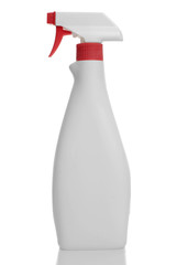 White spray bottle
