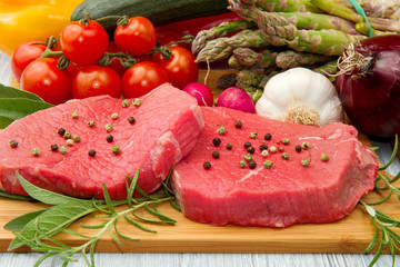 filettto di manzo con verdure