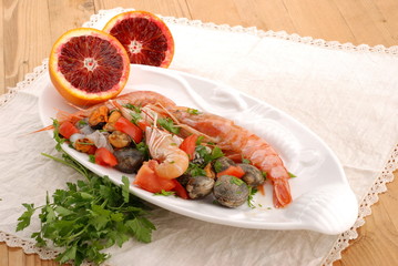 CONDIMENTO DI MARE CON ARANCIA