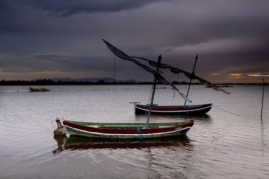 Velas en la Albufera