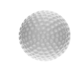 golf ball isolated on white background