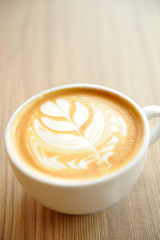beautiful foam coffee