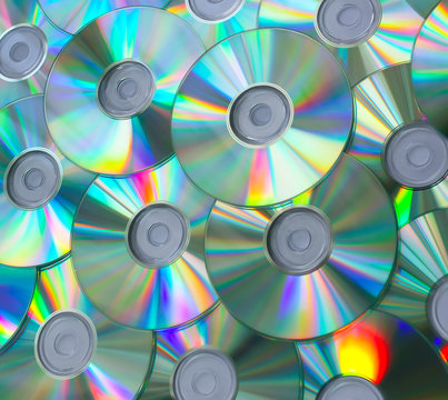 Empty compact discs