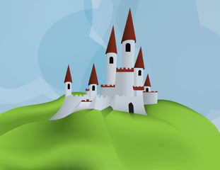 Château sur une colline