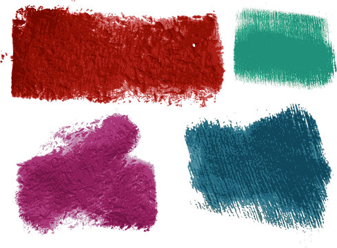 Roller paint textures