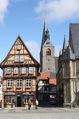 Fototapeta premium Fachwerkhaus,Quedlinburg