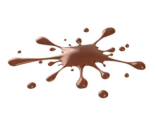 Chocolate splash