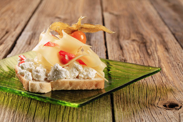 Cheese sandwich