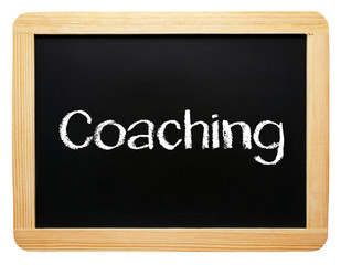 Obraz premium Coaching Business Schild