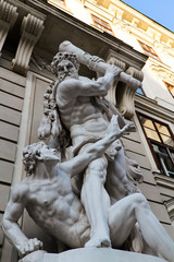 Statue at Hofburg, Vienna