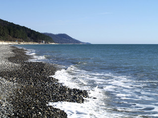 The sea.