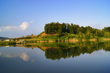 fishermen and the lake