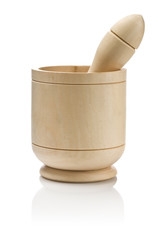 pestle in mortar