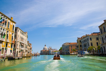 Fototapeta na wymiar Venice Grand canal, Italy