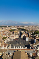 Fototapeta na wymiar Rzym, Plac Świętego Piotra