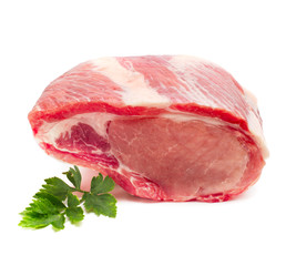 raw chop of meat