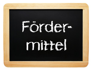 Obraz premium Fördermittel und Förderung