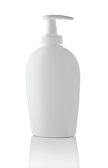 white spray bottle