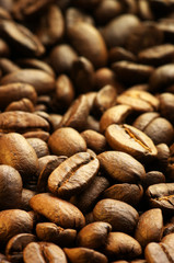 Coffee beans background