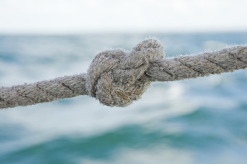 Knot on a rope