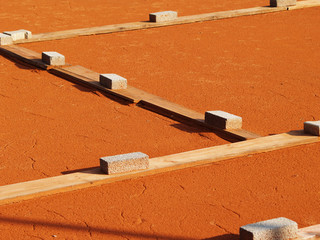 Tennisplatz, Winterruhe 2