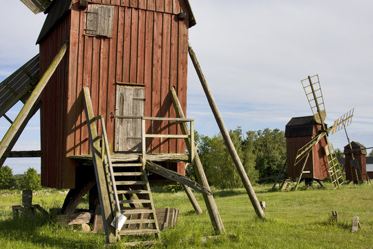 windmühle in schweden