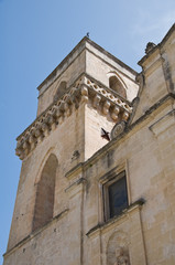 Fototapeta na wymiar St Pietro Sassi Belltower Church. Matera. Basilicata.