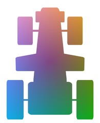 Obraz premium Racing car