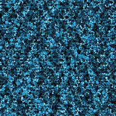 Abstract seamless blue spiral patterns on black background