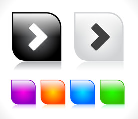 Buttons for web. Vector.