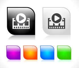 Buttons for web. Vector.