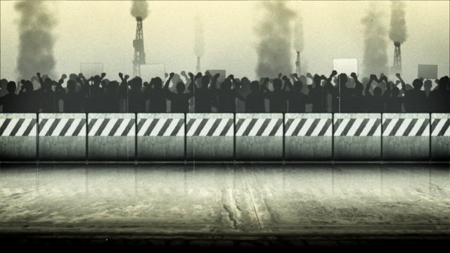 Protests on the Middle East.