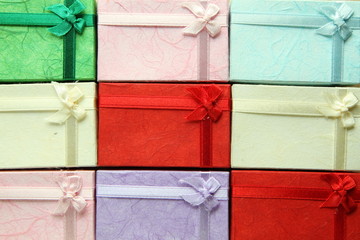 Colorful small gift box