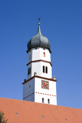 Bayrischer Kirchturm