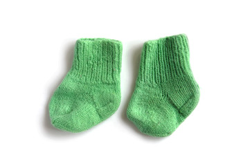 children knitted socks