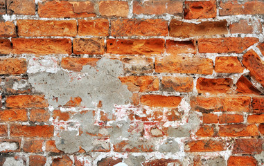 Old brickwork wall