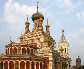 Fototapeta na wymiar Church of John the Forerunner in Kungur, Perm Krai, Russia