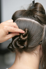 Fototapeta premium fryzjer