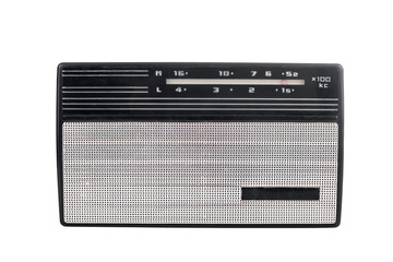 Portable old soviet radio