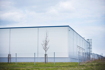 manufacture production stockroom modern building