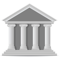 Bank icon, vector eps version 8