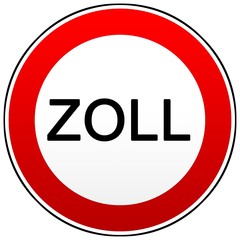 ZOLL Schild