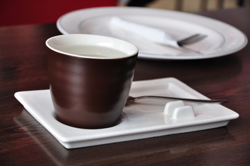 Modern tea cup