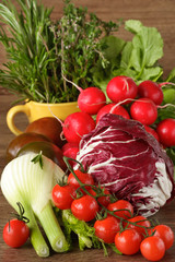 Beautiful vegetables.